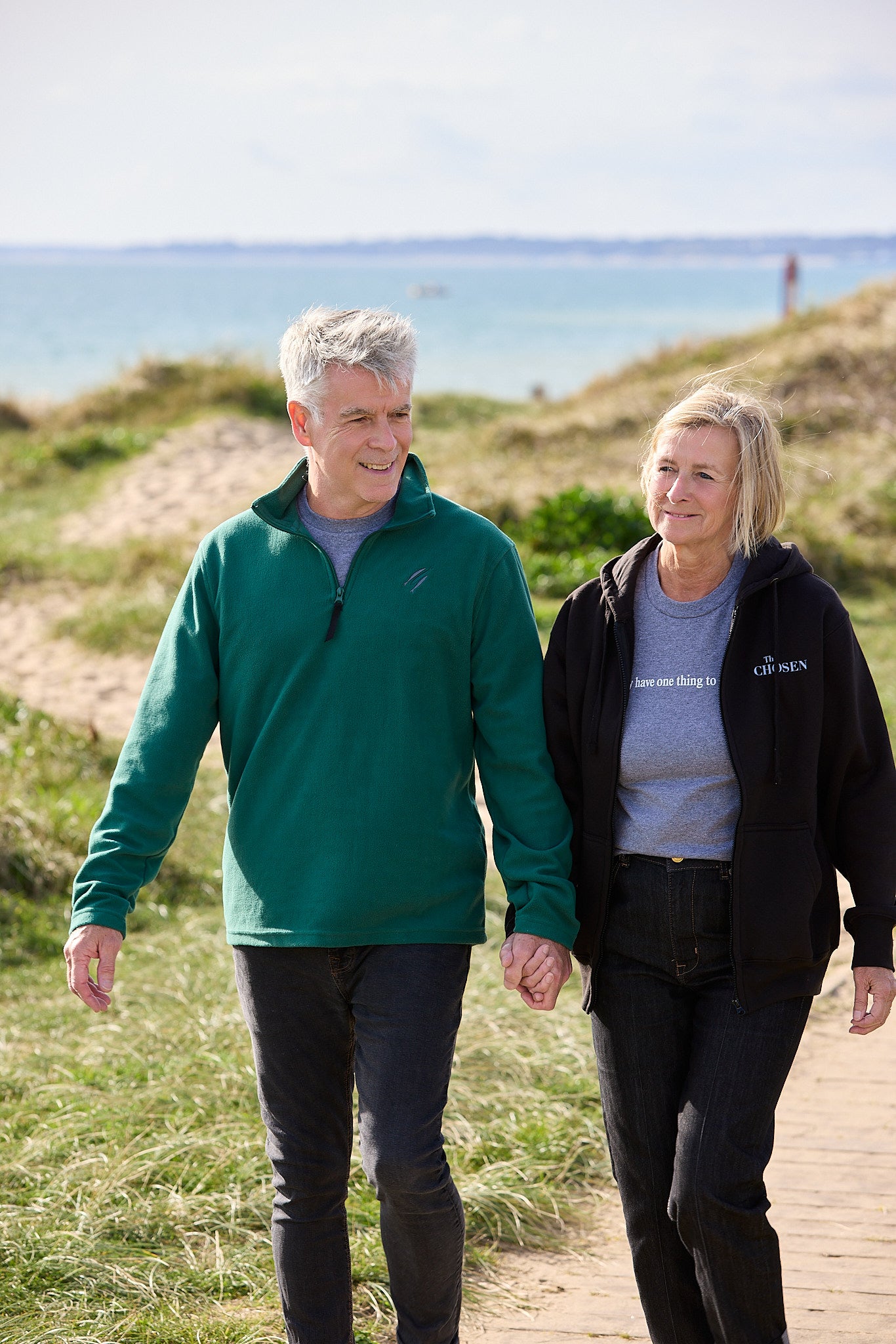 The Chosen 3 Fish Fleece Green