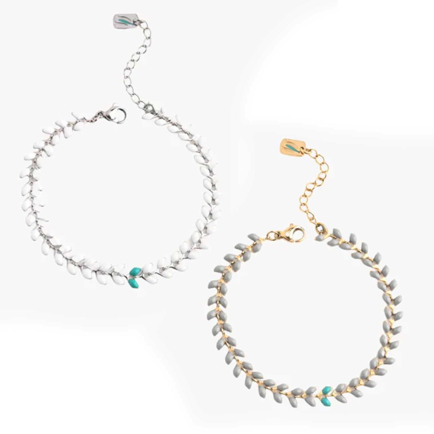 Bracelet gold and silver