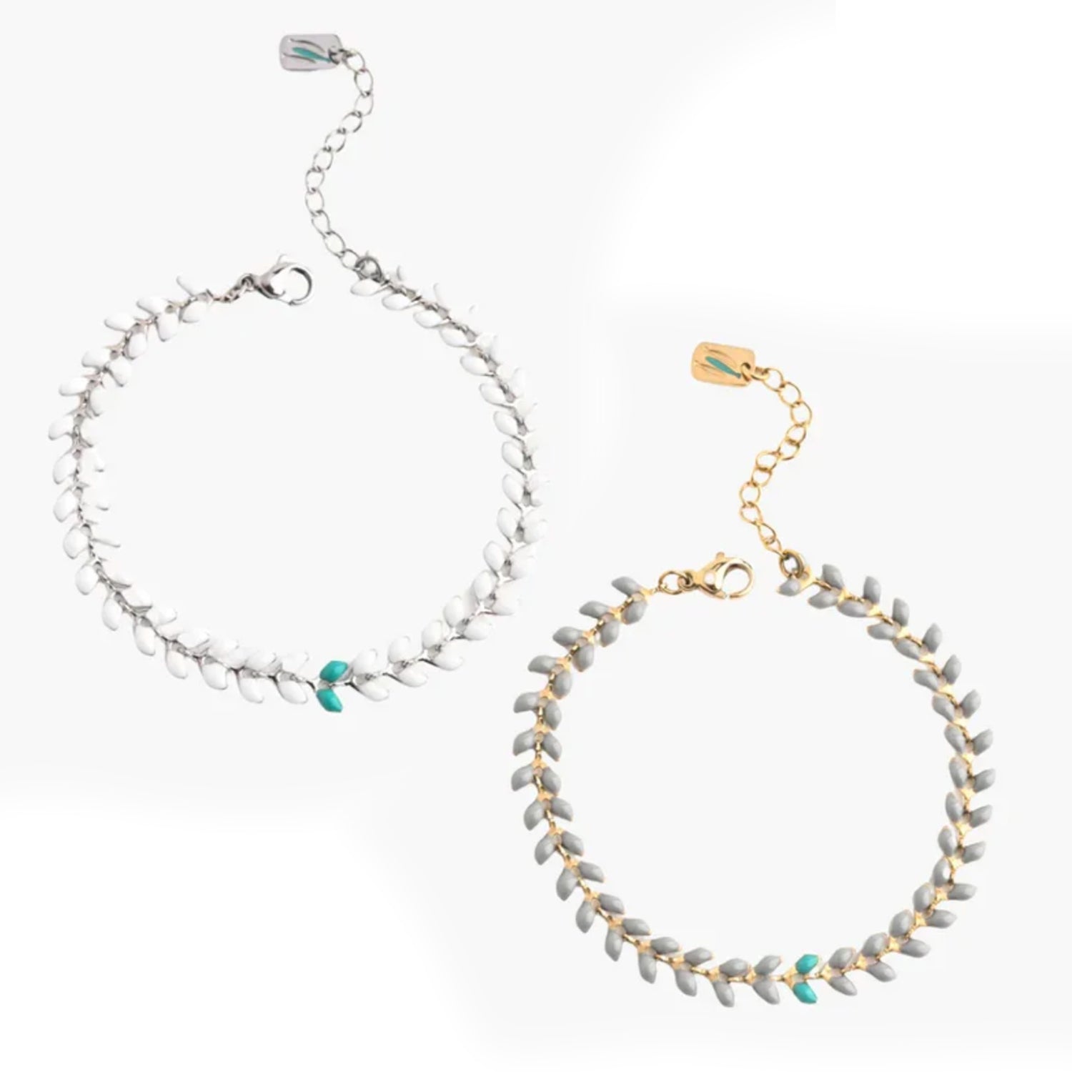 Bracelet gold and silver