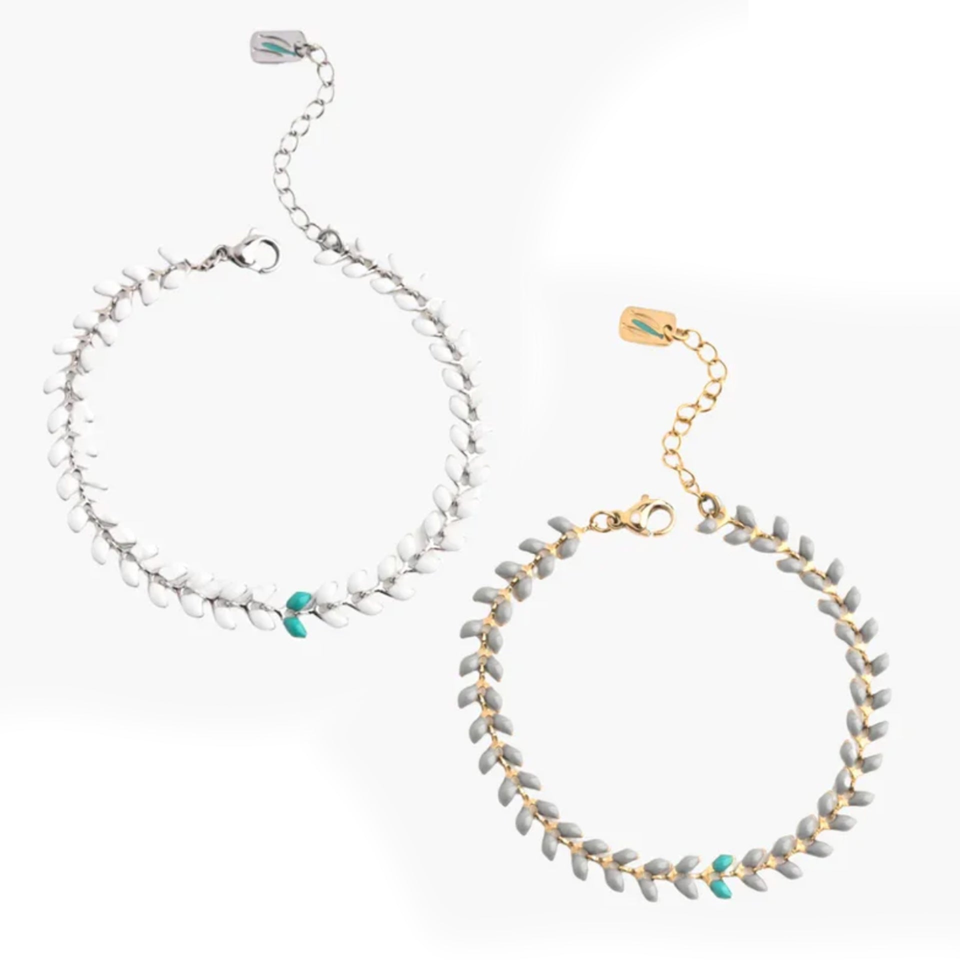 Bracelet gold and silver