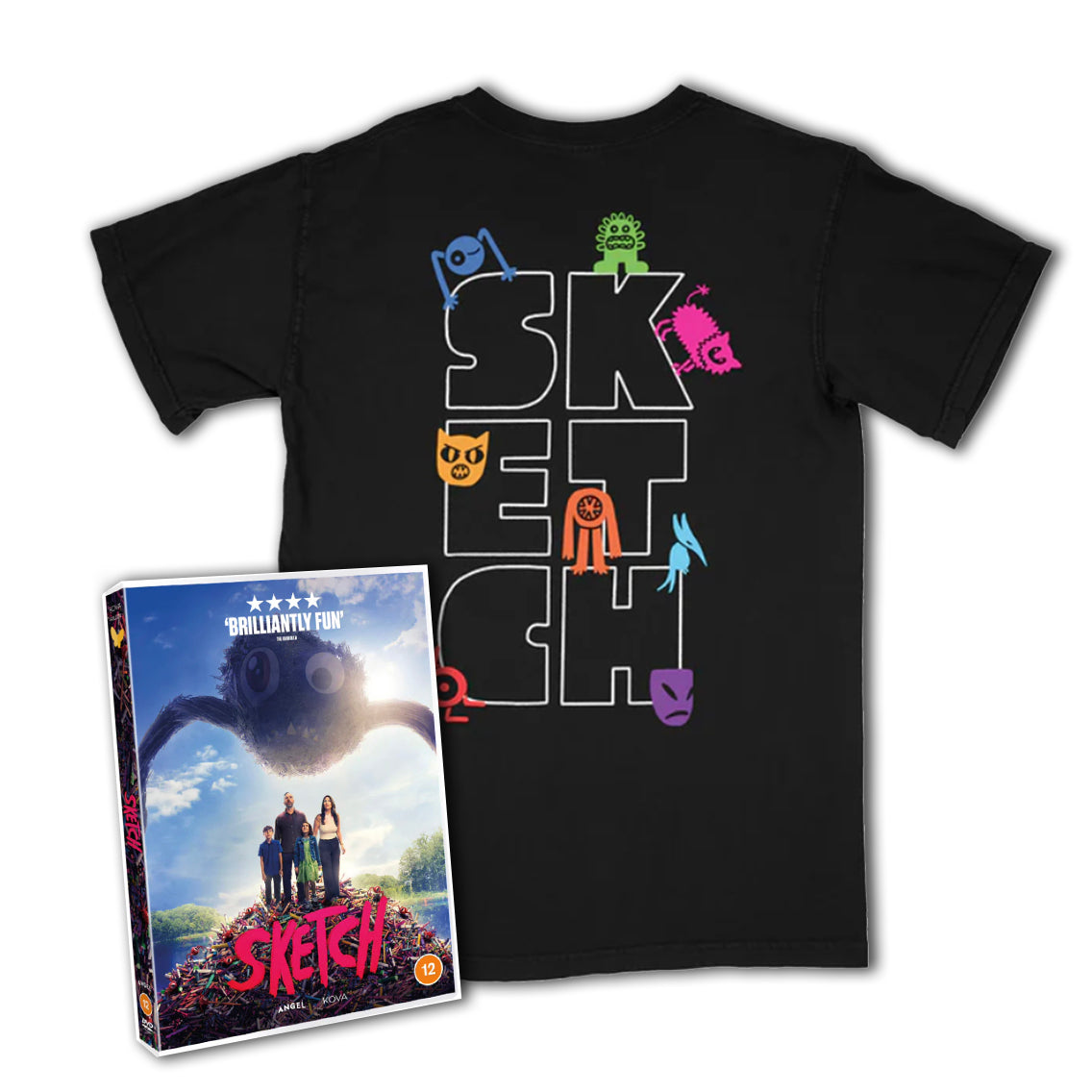 SKETCH: DVD & Monster Mash T-Shirt Bundle