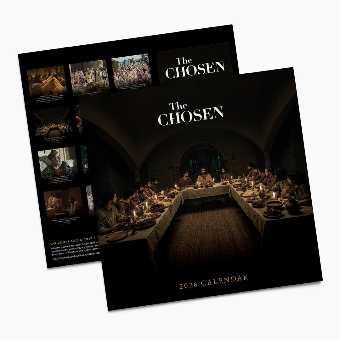 The Chosen calendar 2026 christian biblical 