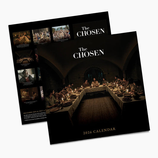 The Chosen calendar 2026 christian biblical 