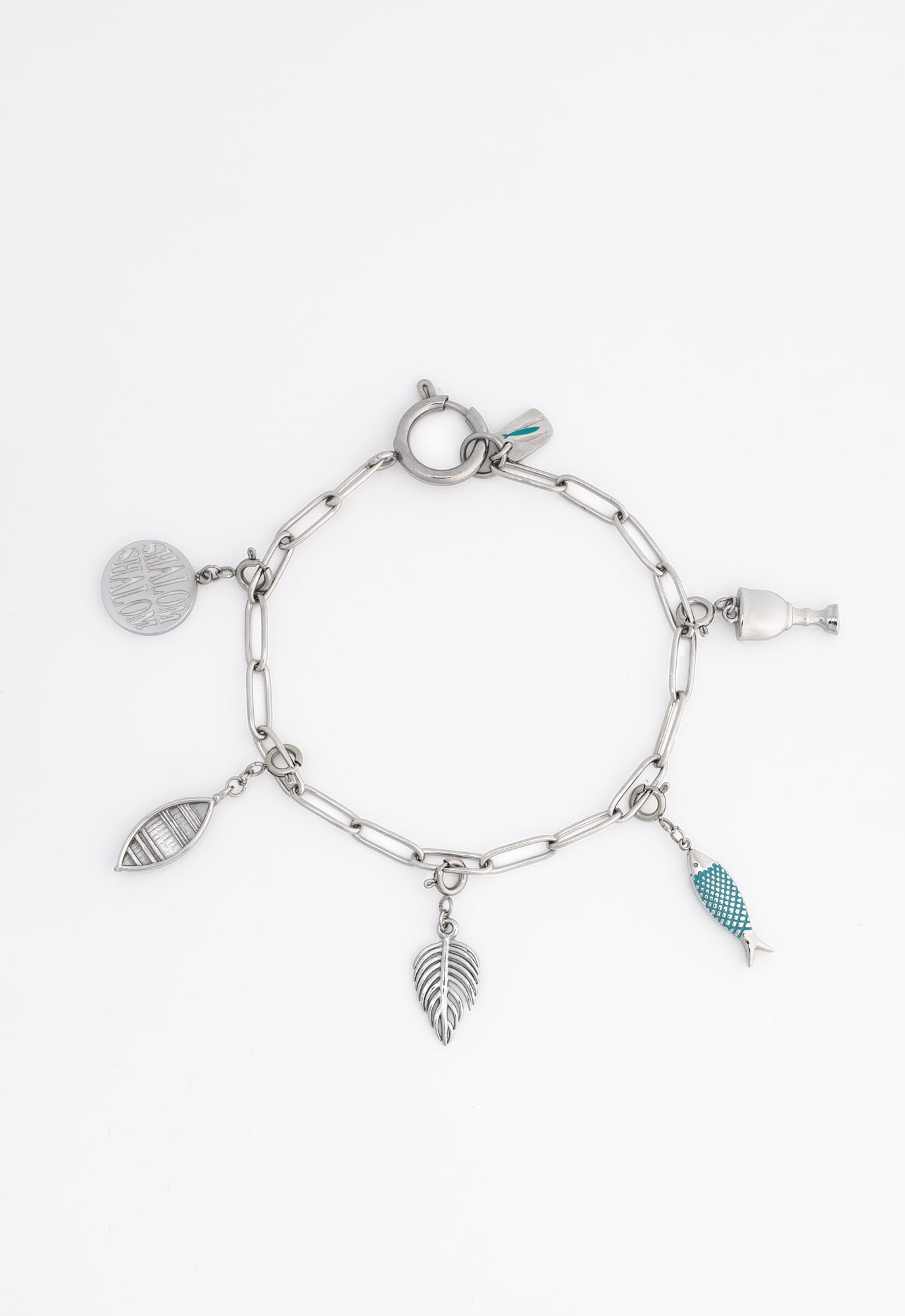 Charm bracelet silver The Chosen christian jewellery