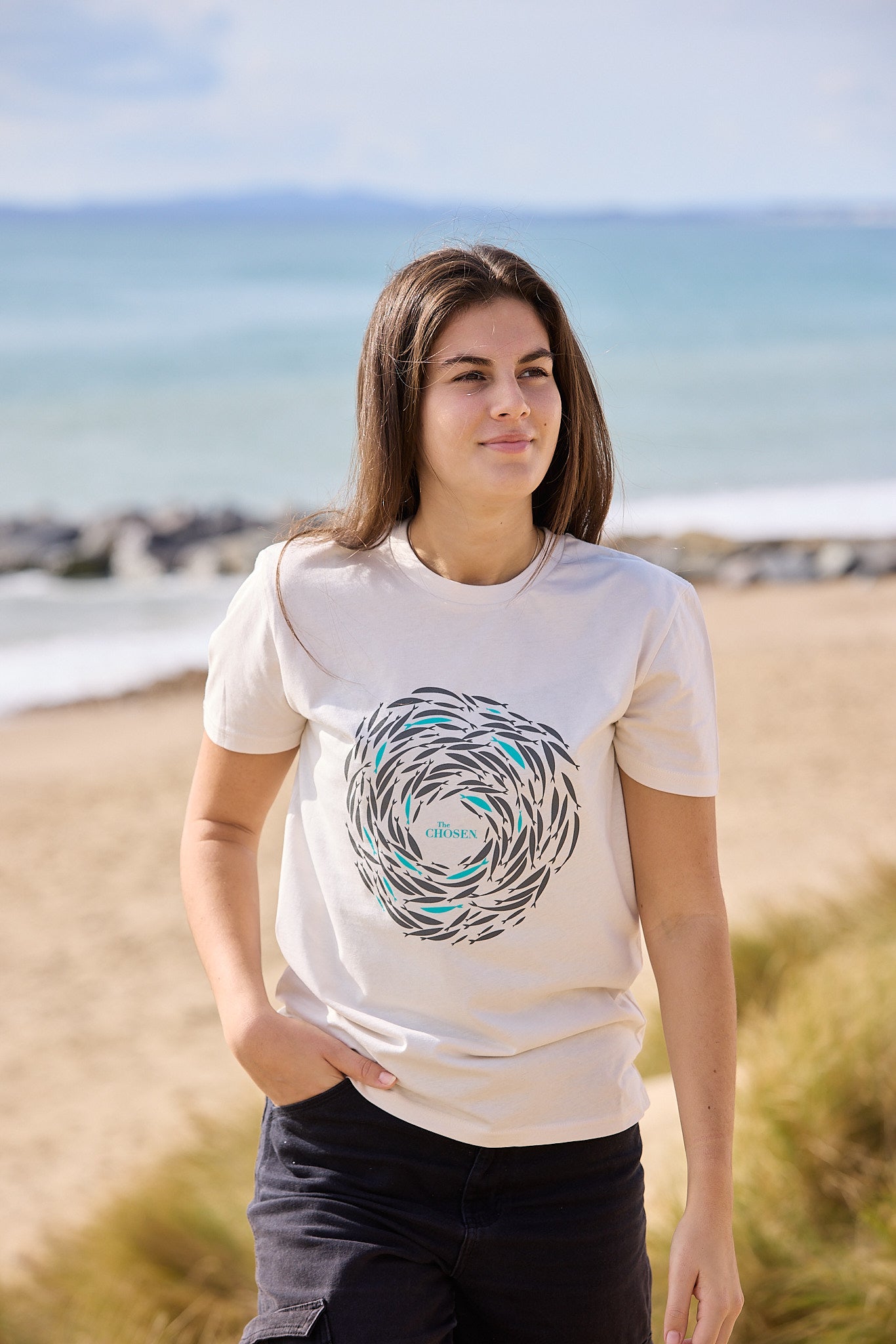 Against The Current T-Shirt - Vintage White