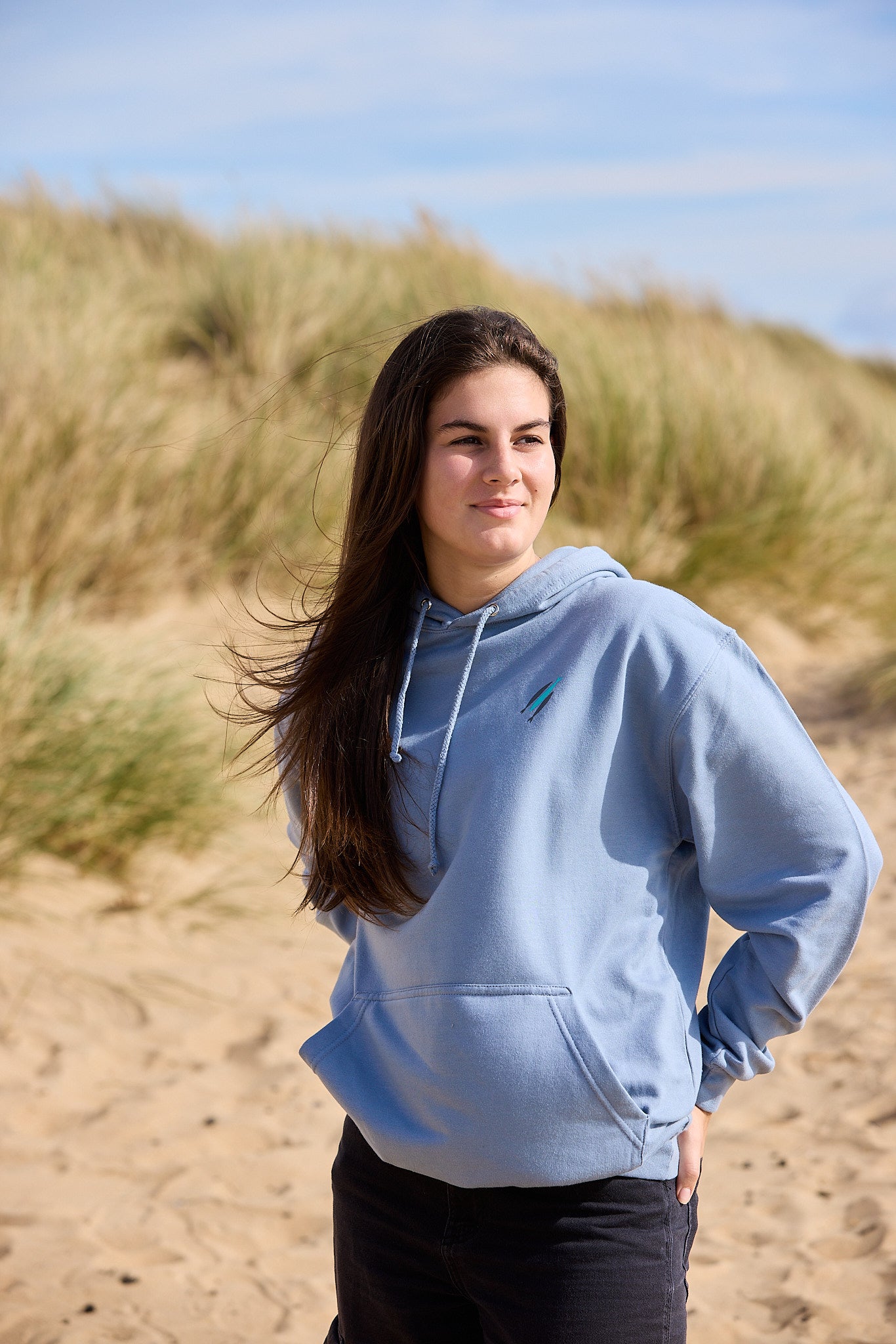 The Chosen World Tour Hoodie - Dusty Blue