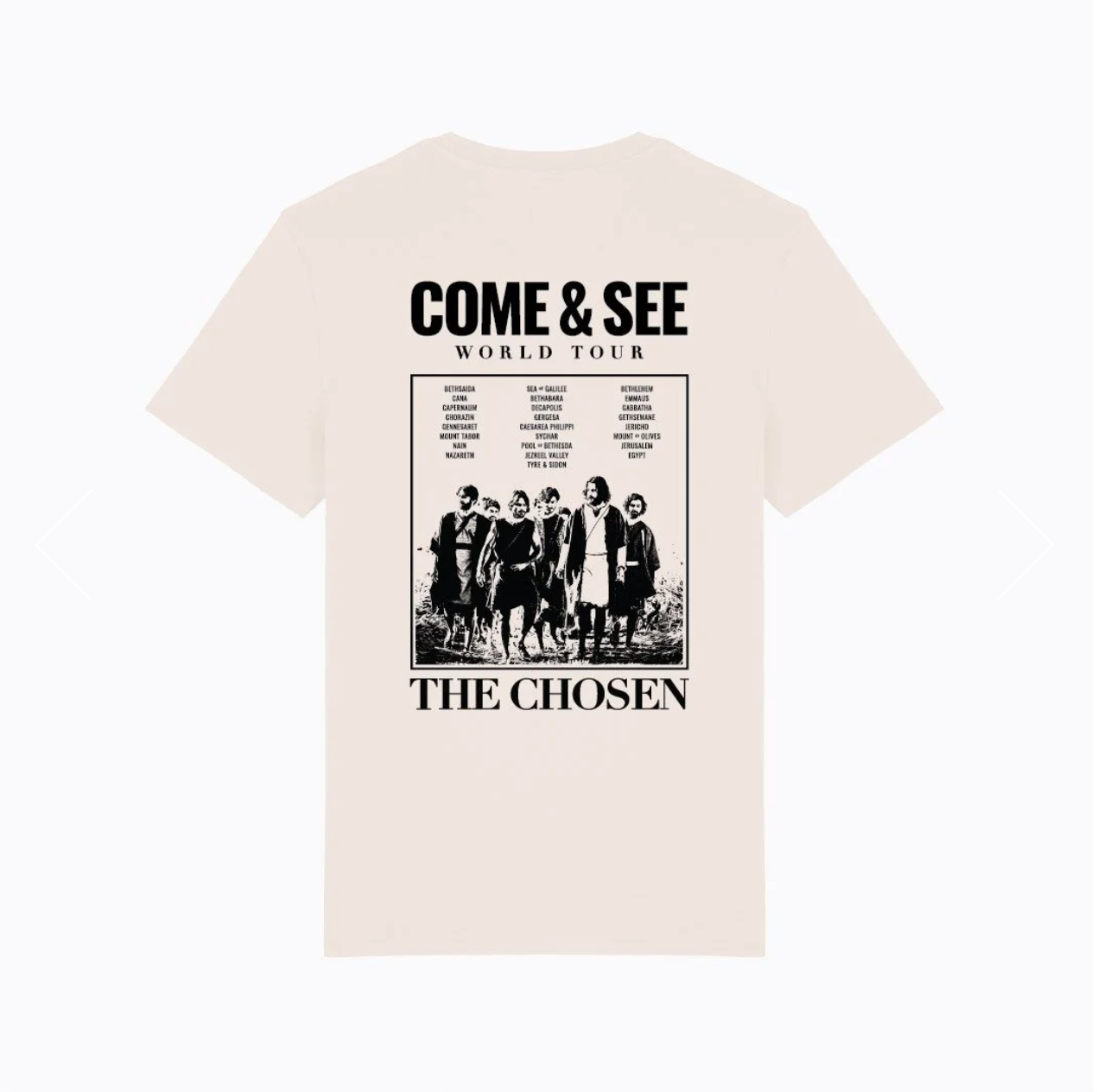 The Chosen World Tour T-Shirt - Vintage White