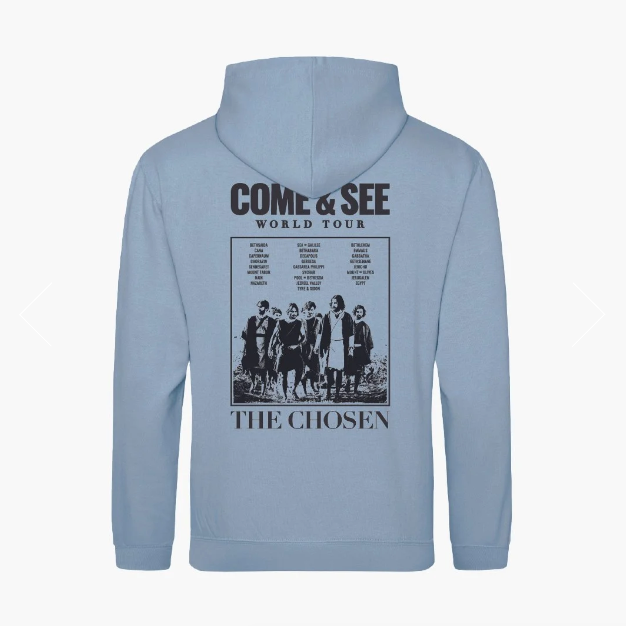 The Chosen World Tour Hoodie - Dusty Blue