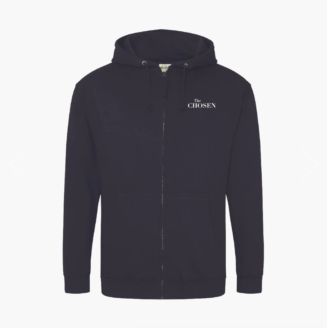 Against The Current Zipped Hoodie - Black