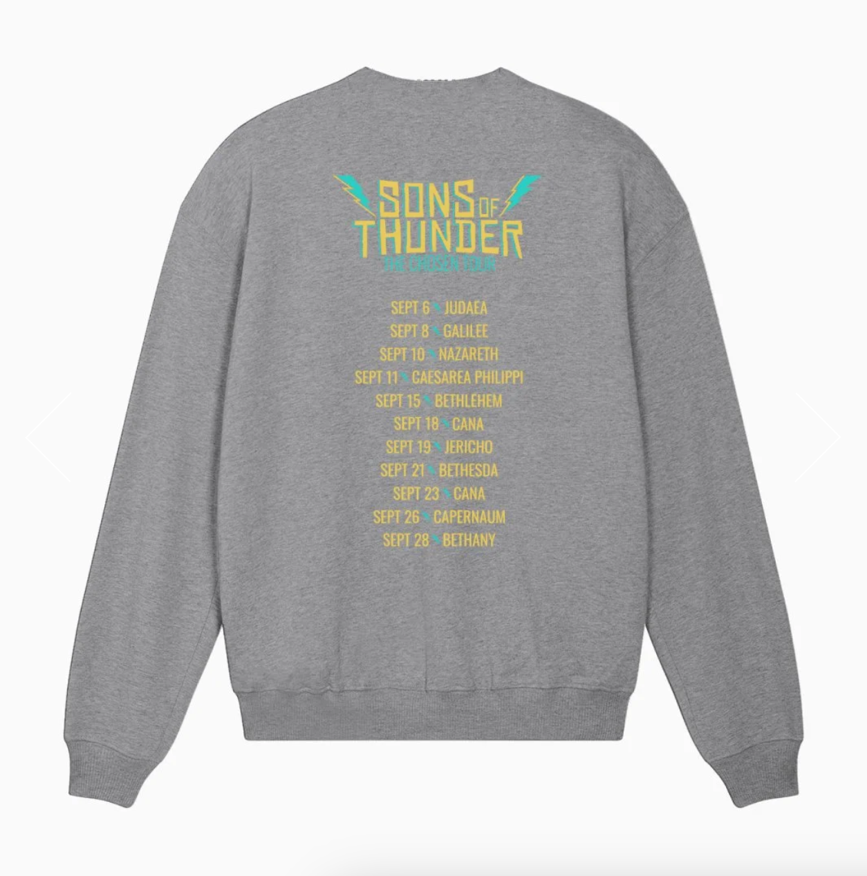 Screenshot2025-09- THe Chosen grey sons of thunder sweatshirt backat12.00.42_1cf2eada-94e5-44bc-be29-e245c0366e5f
