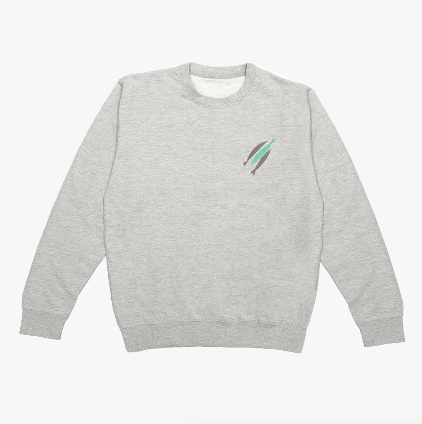 THE CHOSEN GREY THREE FISH SWEATSHIRT 
