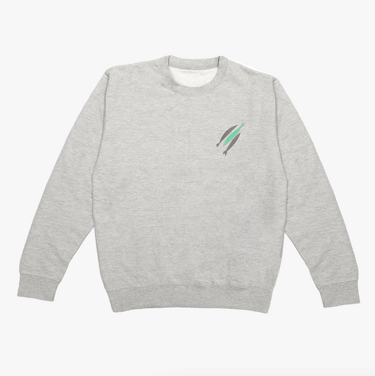 THE CHOSEN GREY THREE FISH SWEATSHIRT 