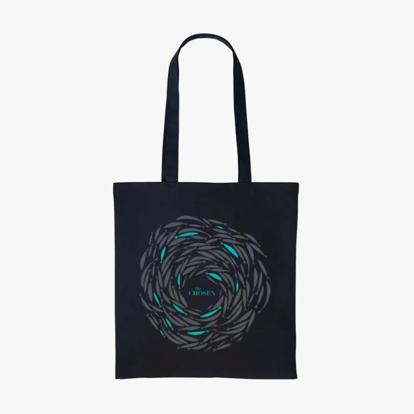 The chosen tote bag black