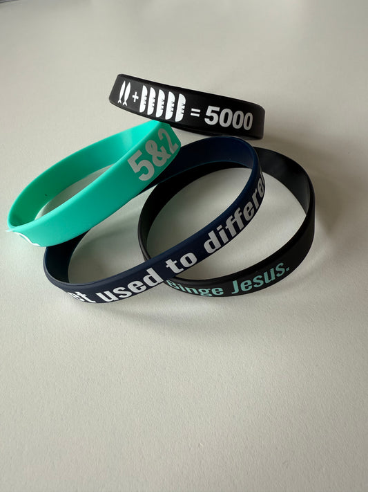The Chosen wristbands pack of four