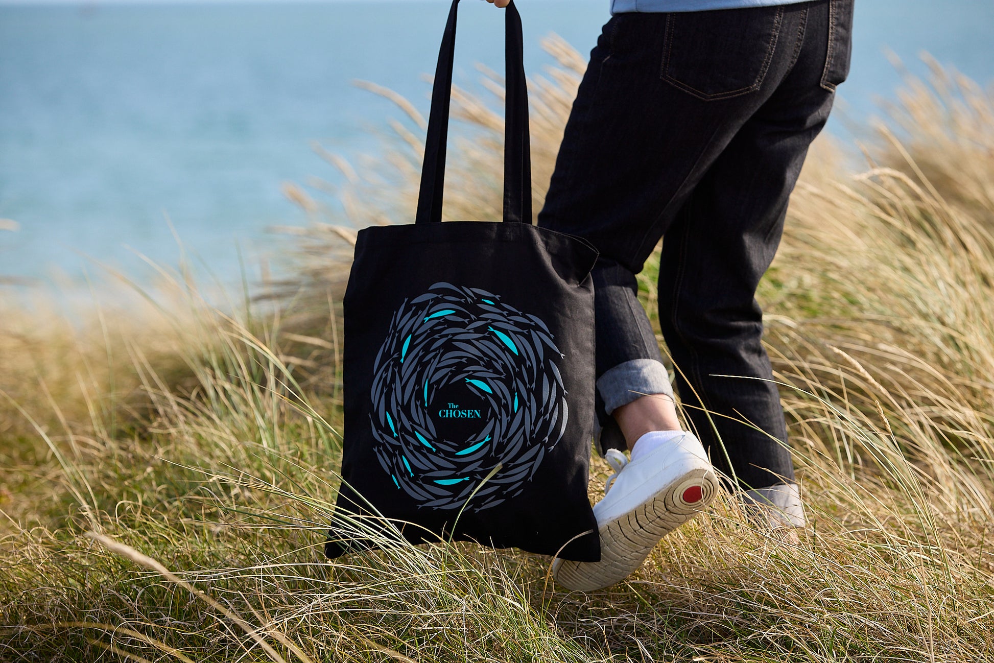 tote bag canvas bag The Chosen black