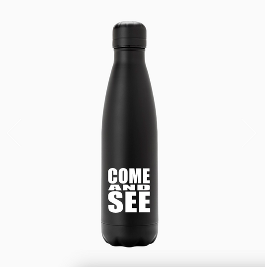 The Chosen water bottle black
