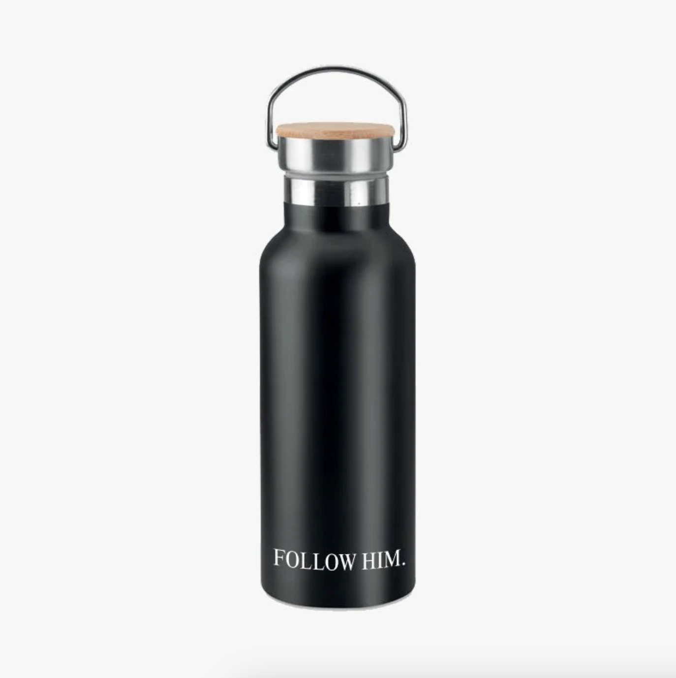 The chosen water bottle black