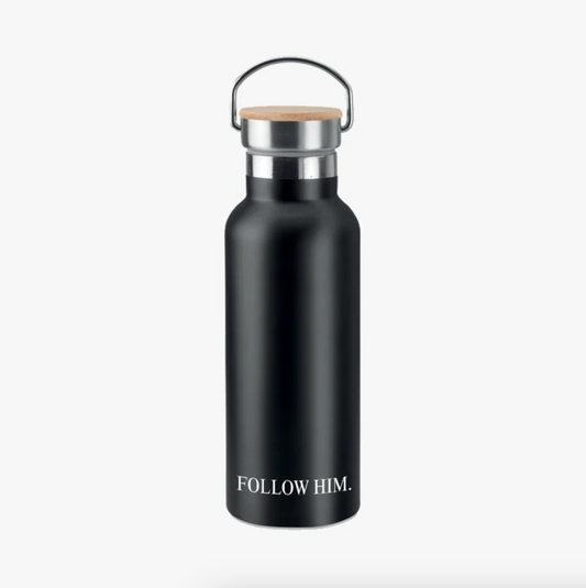 The chosen water bottle black