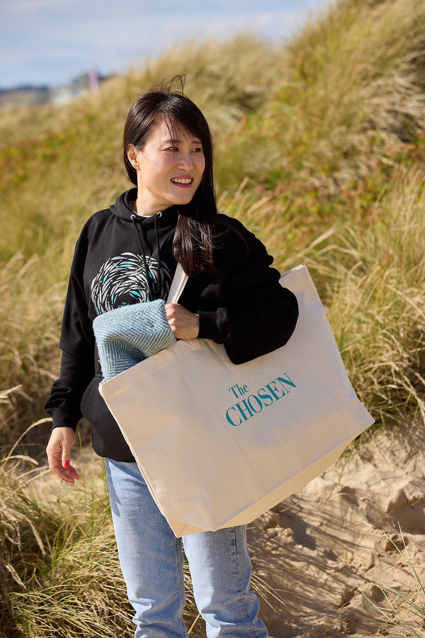 The chosen tote bag large