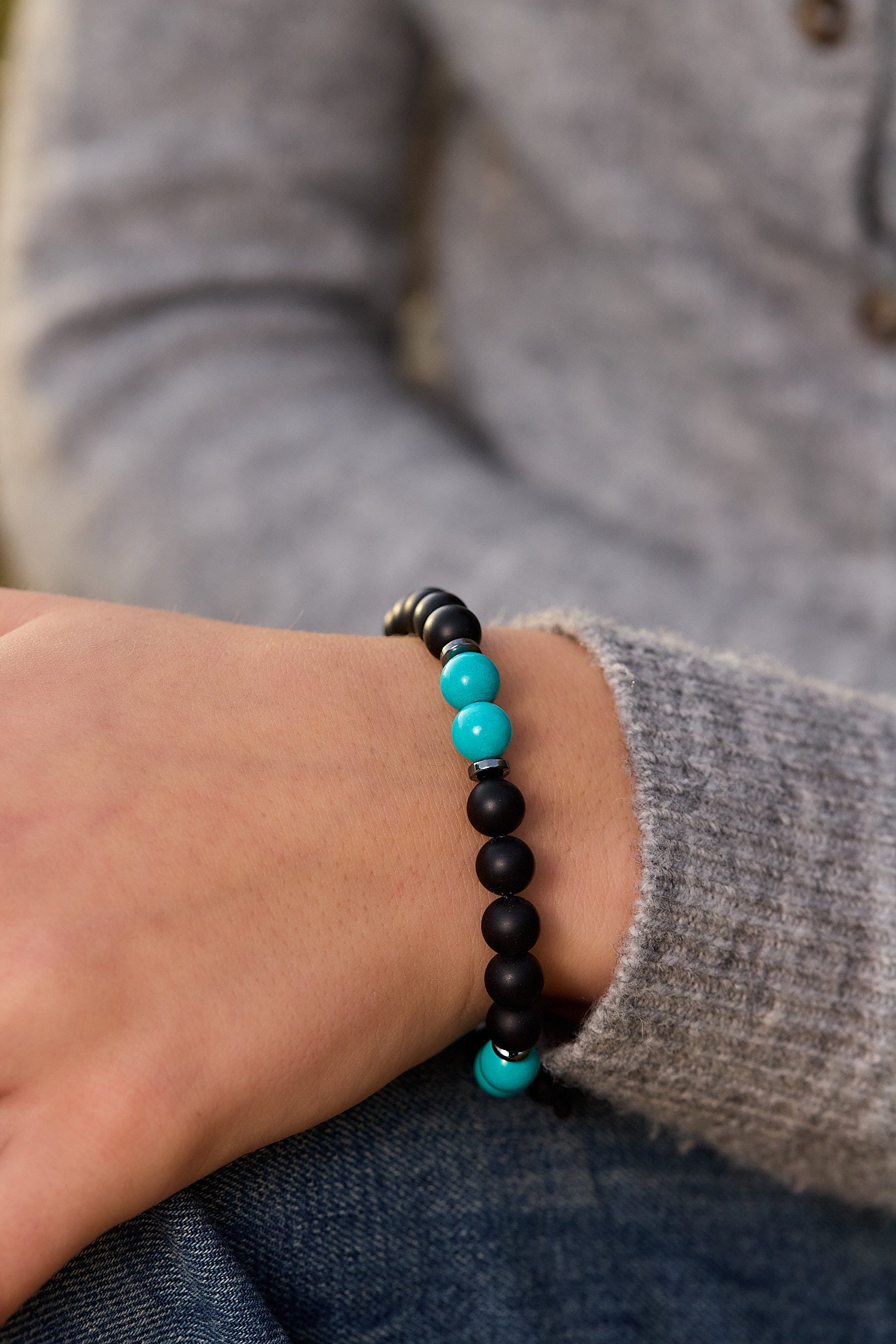  the chosen mens bracelet black